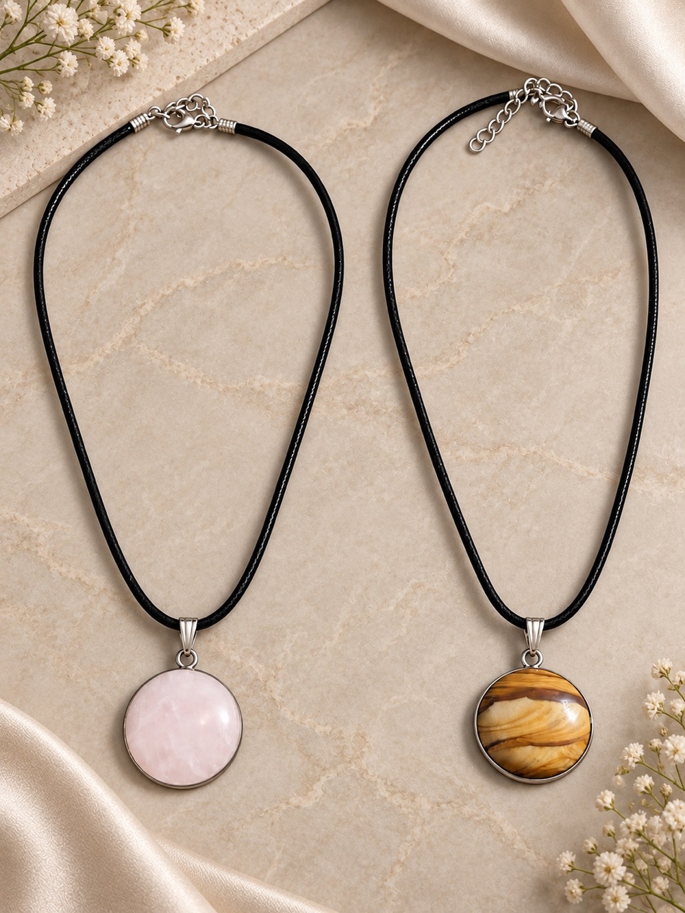 Gemstone necklaces